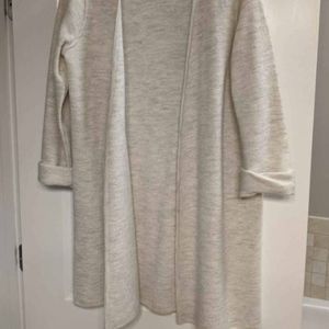 LIKE NEW Madewell Heather Grey Duster Cardigan, XS
